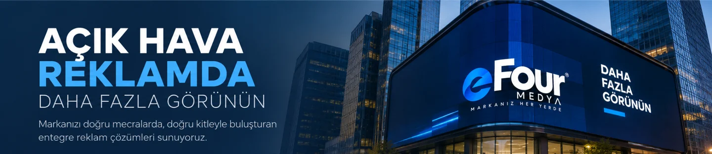 eFour Medya açık hava reklam uygulaması